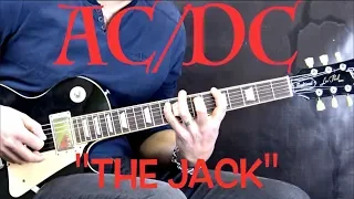 AC/DC - "The Jack" (Rhythm) - Rock/Blues Guitar Lesson (w/Tabs)