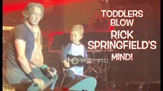 Toddlers Blow Rick Springfield's Mind!