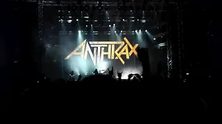 Anthrax - Indians [LIVE + Fireworks + Cut by Benante] [Athens 30/6/2019]