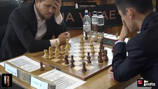 Carlsen vs Ding Liren | Lindores Abbey Chess 2019 | Round 1