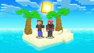 100 GÜN ADADA KALMAK 🏝️ - Minecraft