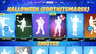 All Halloween (Fortnitemares) Emotes Item Shop Fortnite