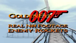 GoldenEye 007 - Cradle - 00 Agent [Enemy Rockets] [Real N64 Footage]