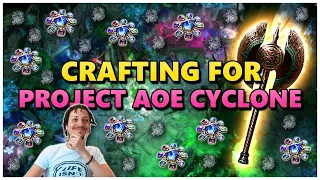 [PoE] Crafting for Project AOE Cyclone - Stream Highlights #780