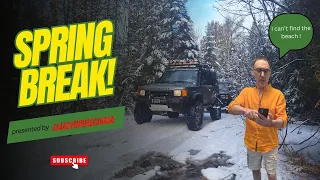 Land Rover on portal axles off road! - Mud, rocks,  snow and water!  #landrover #4x4 #portalaxles