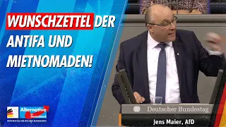 Wunschzettel der Antifa und Mietnomaden - Jens Maier - AfD-Fraktion im Bundestag