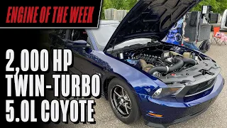 2,000 HP Twin-Turbo 5.0L Coyote Engine