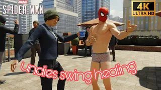 Marvel's Spider-Man Remastered | Undies Suit Free Roam Gameplay 4K