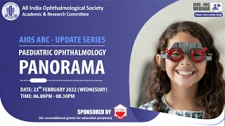 AIOS ARC - UPDATE SERIES PAEDIATRIC OPHTHALMOLOGY PANORAMA