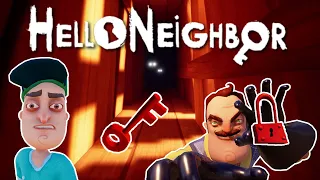 Как пройти страх двойного прыжка Привет Сосед | Hello Neighbor Double Jump