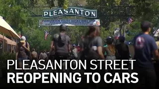 Reopening Pleasanton's Main Street to Cars Produces Mixed Feelings