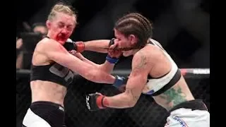 Randa Markos x Nina Ansaroff - UFC Calgary Highlights 2018