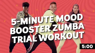 5-Minute Mood Booster Zumba Trial Workout