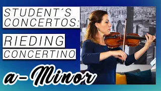 Rieding, Oscar: Concertino op. 21 in a-Minor in Hungarian Style for violin + piano
