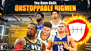 The BEST CENTER BUILDS on NBA 2K24!