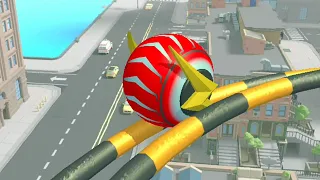 Action Balls: Gyrosphere Race SpeedRun Gameplay Level 281 to 282