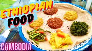 Ethiopian Food In Cambodia - $6 Combo