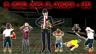 Cj Junior juega El Ayuwoki Exe - Parte 1 - Loquendo - Gta san andreas