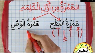 تعلم اللغة العربية |  همزة القطع و همزة الوصل | قواعد همزتي القطع والوصل learn arabic |محو الأمية