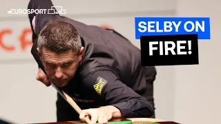 A Wonderful Break Of 95 From Selby To Close The Gap On Allen At The Crucible! | Eurosport Snooker