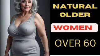 These Are The Women who Prove Age is just a Number  Natural Older | Woman Over 60 and Cougars