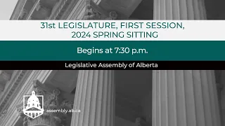 May 27th, 2024 - Evening Session - Legislative Assembly of Alberta