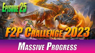 Huge Progress - Episode 25 - F2P 2023 Challenge | Raid Shadow Legends