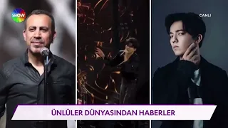 Dimash's concert on Turkish Show TV