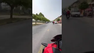 iPhone 12 Pro Max Video Sample on Road #1 Battambang City