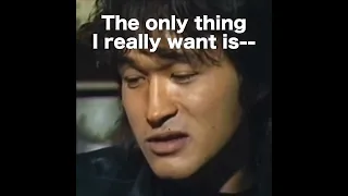 "If someone out there agrees with me..." - Viktor Tsoi