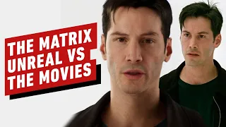 The Matrix Movies vs The Matrix Unreal Engine 5 Experience Comparison