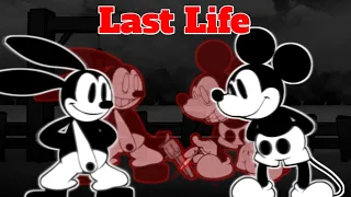 Last Life (FNF Last Reel But Mickey and Oswald Sing it) |Friday Night Funkin' VS Indie Cross|