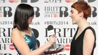 Chloe Howl swore at the Arctic Monkeys in a taxi! Brit Awards 2014 Trainer of Truth