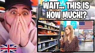 Brit Reacts to British Girl Goes To WALMART For the First Time