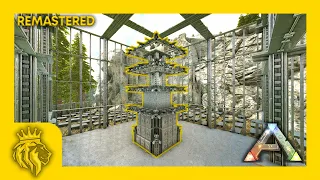 Valguero Oil Cave FULL PVP BASE DESIGN (REMASTERED) | Fits 500 Dinos! | ARK: Survival Evolved