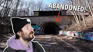 Exploring Abandoned Tunnel Highway | The Old Forgotten Turnpike Of Pennsylvania