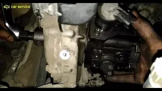 Hyundai fuel high pressure pump (DIESEL) removing process ||high pressure pump opening