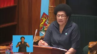 Fijian Attorney General response to H.E. President's 2017-2018 Parliament opening address