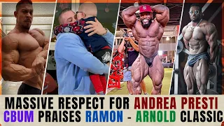 Massive Respect for Andrea Presti + Ramon is the favourite for Arnold 2023 + Akim Williams +Terrance