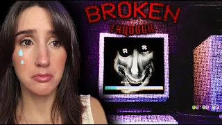 THIS GAME MADE ME CRY | Broken Through (itch.io horror game)