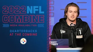 2022 NFL Combine Media Availabilities: Quarterbacks