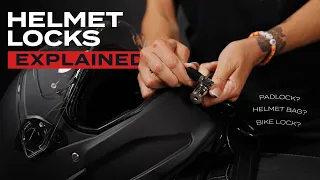 EXPLAINED | How to Lock a Helmet to a Motorcycle