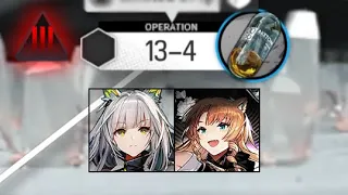 [Arknights] 13-4 Adverse | 2 Op Clear