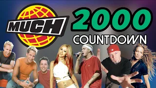 All the Songs from the 2000 MuchMusic Countdown