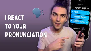 English Teacher Reacts to your pronunciation (Again!)