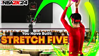 This Stretch 5 Build Can Literally Shoot From ANYWHERE | NBA 2K24