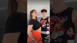 Bryce Hall and Addison Rae tik tok