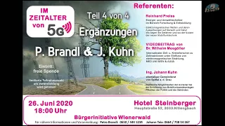 5G (Technik, Medizin, Recht) VORTRAG Teil 4v4 | Altlengbach 26.6.2020 | Ergänzungen, Frage & Antwort