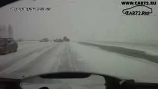 Последствия ДТП 47-й км Тюмень-Ханты-Мансийск