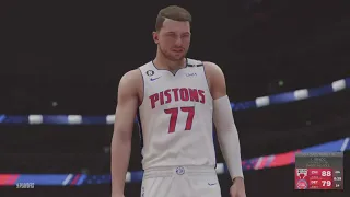 NBA 2K23 PS5 MyERAS 2000S DETROIT PISTONS REWIND SEMIFINAL GAME 2 VS BULLS LEAD SERIES 1-0 E56 Pt2